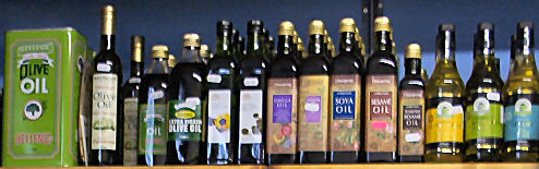 Organic vegeable oils